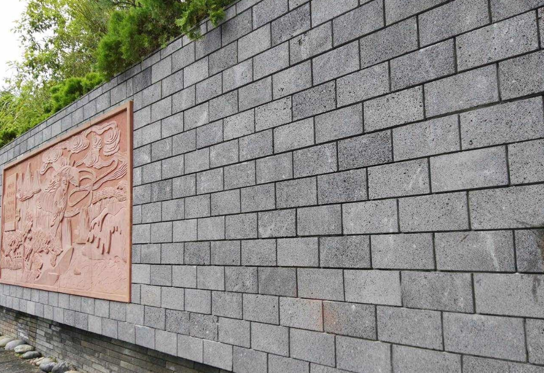 福建火山石墙