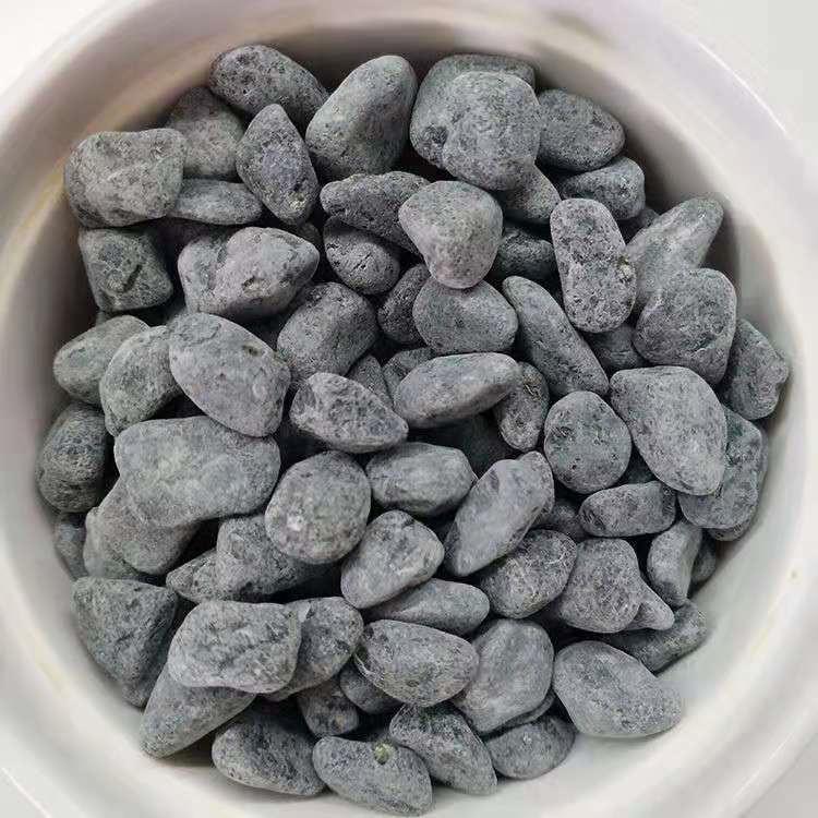 深灰水洗石